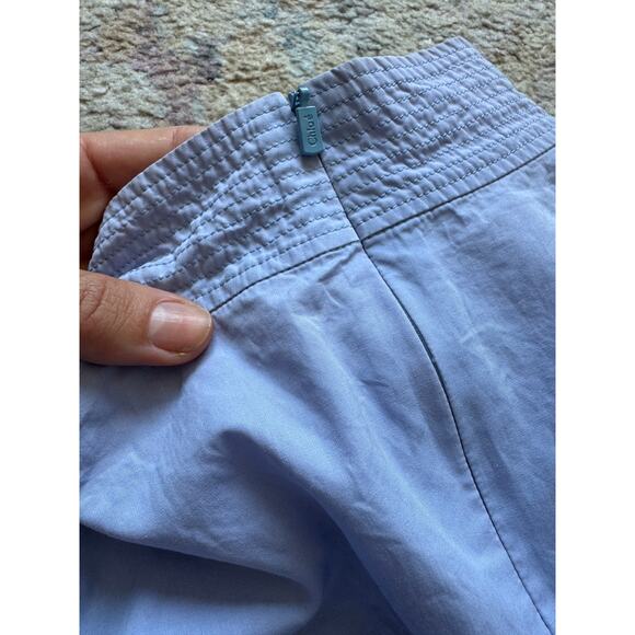 Chloé Pleated Cotton Top - Picture 8 of 8